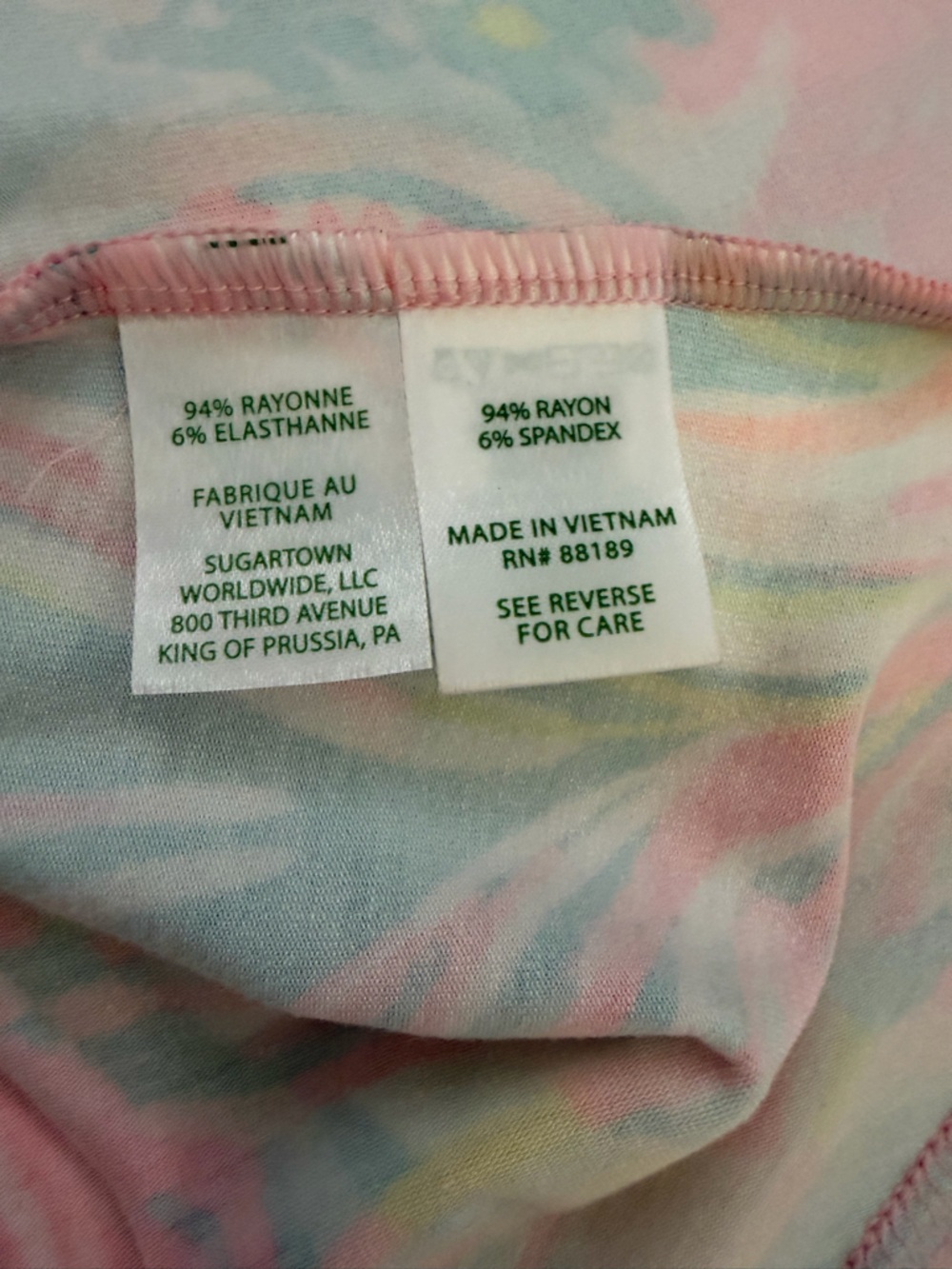 Lilly Pulitzer Mooney One-Shoulder Maxi Dress in Pink Multicolor Swirl M - Picture 9 of 10